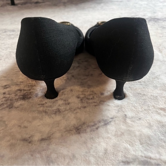 Vintage VTG 80s 90s Manolo Blahnik Kitten Pump Heels Women’s 10 - Picture 5 of 9